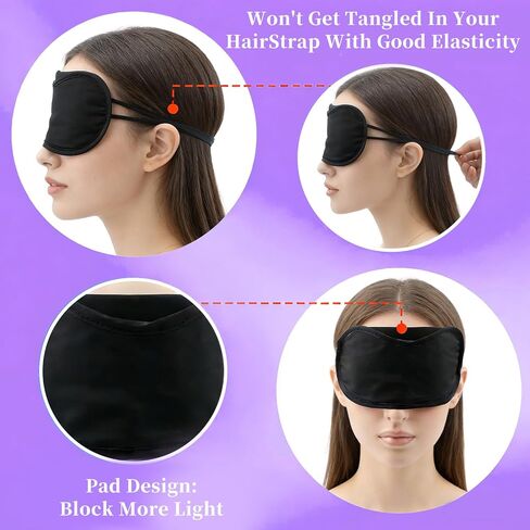 16 قطعة من عصابات العينين لألعاب الحفلات، وأقنعة النوم مع حزام قابل للتعديل ووسادة أنف، وأقنعة عين متعددة الألوان للنساء والرجال والأطفال، معززة لحجب الضوء، محمولة ومريحة in Kuwait
