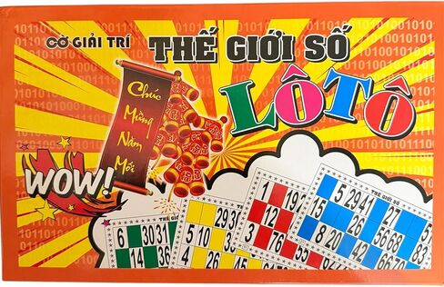 Vietnamese Lotto Game - Bingo Game - Co Lo to in Saudi Arabia
