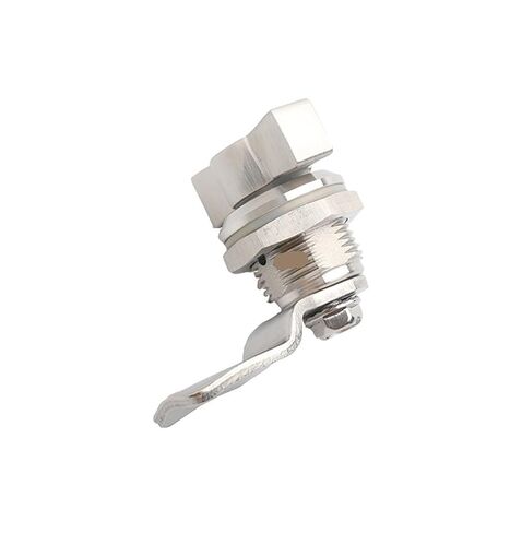 MS714-2 Stainless Steel Electric Cabinet Box T-Type Swivel Lock Engineering Lock Industrial Equipment Cabinet Door Handle Lock 1Pcs in Saudi Arabia