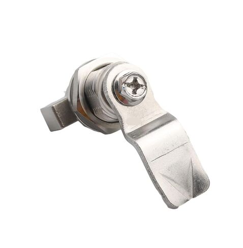 MS714-2 Stainless Steel Electric Cabinet Box T-Type Swivel Lock Engineering Lock Industrial Equipment Cabinet Door Handle Lock 1Pcs in Saudi Arabia