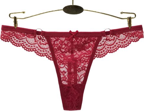 12 Pack Women's Underwear - Sexy Panties for Women Ultra-Thin Low-Rise Loop Lace Underwear Breathable Comfortable Briefs in Saudi Arabia