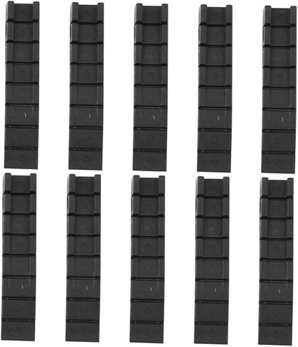 POPETPOP 10Pcs Adjustable Plastic Furniture Leveling Shims Versatile Wedge Pads for Cabinets Tables Easy Installation Floor Protection Stable Support in Saudi Arabia