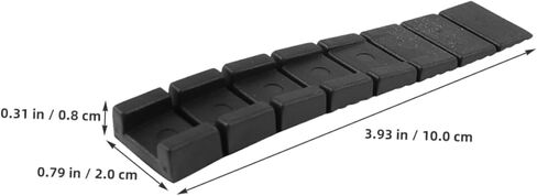 POPETPOP 10Pcs Adjustable Plastic Furniture Leveling Shims Versatile Wedge Pads for Cabinets Tables Easy Installation Floor Protection Stable Support in Saudi Arabia