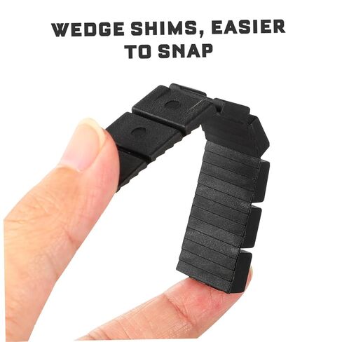 Zerodeko 20Pcs Heavy Duty Furniture Leveling Shims Table Wedges for Uneven Surfaces Versatile Floor Levelers for Beds Bookshelves and Vanities Noise Reducing Design in Saudi Arabia