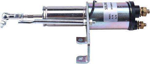 Left Stop Solenoid Valve A044F796 Compatible with Cummins Onan Generator X Series X2.5-G2, 4BT 6BT, 12V in Saudi Arabia