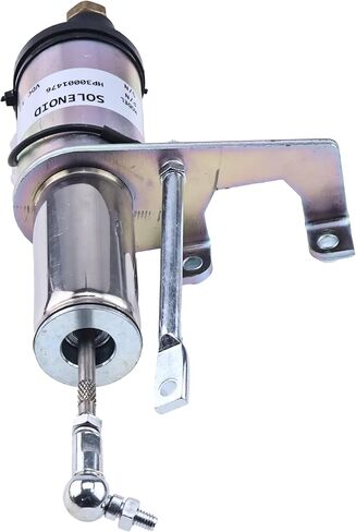 Left Stop Solenoid Valve A044F796 Compatible with Cummins Onan Generator X Series X2.5-G2, 4BT 6BT, 12V in Saudi Arabia