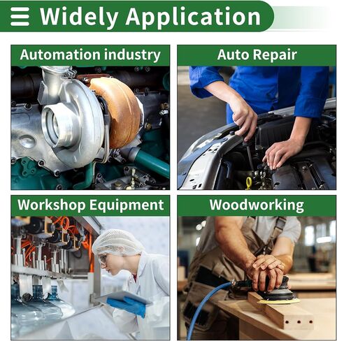 Motoforti دفع لتوصيل تركيبات الهواء 1/4 "90 درجة خط الهواء وصلة سريعة من البلاستيك المعدني M5 5 قطعة لون أزرق وأسود وذهبي in Kuwait