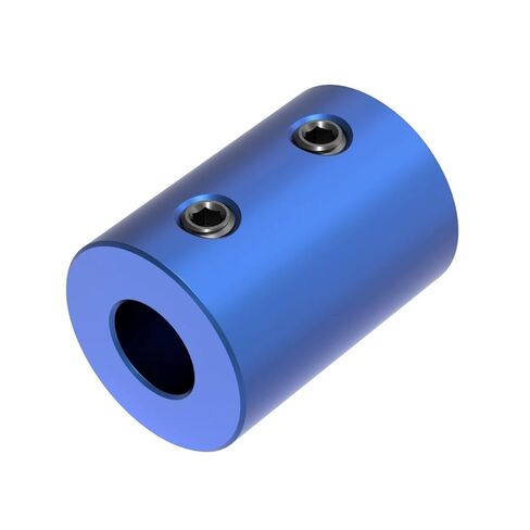 D18L25 Aluminum Alloy Couplings Bore 3/4/5/6/6.35/8/10mm Black Flexible Shaft Coupler 1Pcs(5mm to 6.35mm) in Saudi Arabia