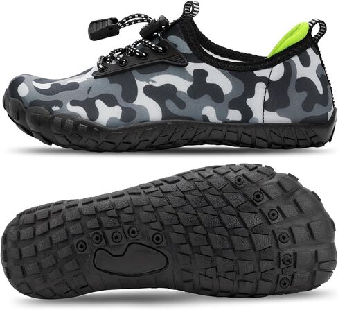 أحذية مائية للأطفال من ATHMILE للفتيات والأولاد حافي القدمين سريعة الجفاف سهلة الارتداء خفيفة الوزن للسباحة على الشاطئ وحمام السباحة في الهواء الطلق (طفل صغير/طفل صغير/طفل كبير) in Kuwait