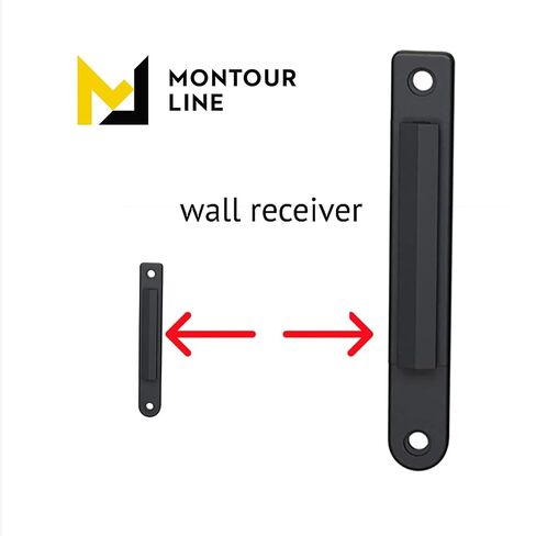 Montour Line WM115 Wall Mounted Retractable Belt Barrier with Standard Belt End, Fixed Mount, Polished Stainless Steel Casing (8.5 ft Yellow with "Cleaning in Progress" Black Letters Belt) in Kuwait