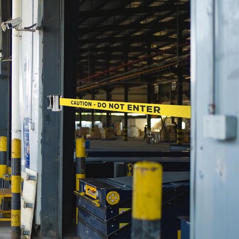 2 Pcs Magnetic Retractable Belt Barrier Wall Mount 16ft Caution Do Not Enter with Stainless Steel Case Black Yellow Diagonal Stripes Belt Crowd Control Safety for Grocery Retail Store Stadium in Saudi Arabia