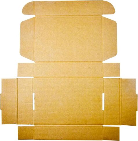 12x9x4 Inches Shipping Boxes Set of 20, Brown Corrugated Cardboard Mailer package for Packaging, Mailing, Business in Saudi Arabia
