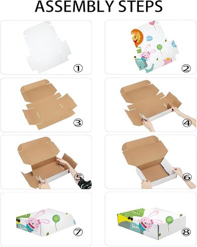 12x9x4 Inches Shipping Boxes Set of 20, Brown Corrugated Cardboard Mailer package for Packaging, Mailing, Business in Saudi Arabia