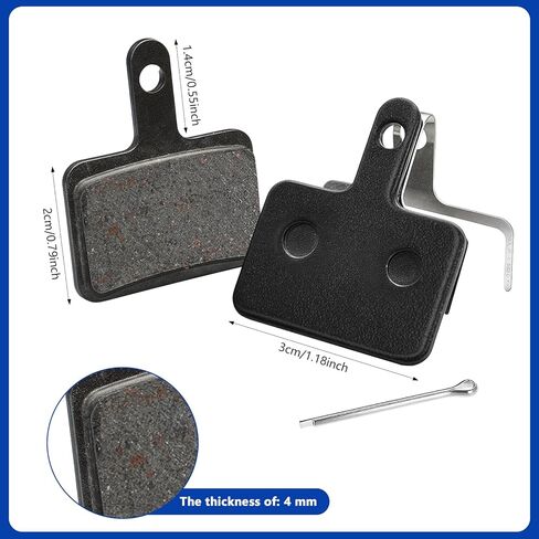 16 زوجًا من وسادات فرامل الدراجة المتوافقة مع وسادات فرامل الدراجة (أسود، نحاسي شبه معدني) in Kuwait