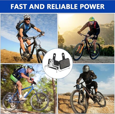 16 زوجًا من وسادات فرامل الدراجة المتوافقة مع وسادات فرامل الدراجة (أسود، نحاسي شبه معدني) in Kuwait