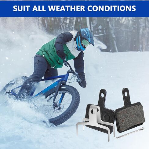 16 زوجًا من وسادات فرامل الدراجة المتوافقة مع وسادات فرامل الدراجة (أسود، نحاسي شبه معدني) in Kuwait