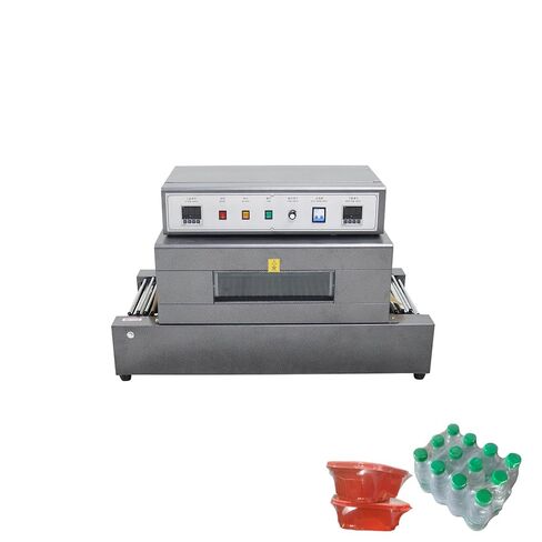 220v 5.5KW Heat Shrink Tunnel Packaging Machine with Chain Conveyor Belt,Max 40x20cm Heat Shrink Tunnel with Digital Temp Control,Adjustable Speed 0-32.8/ft,for E-Commerce and Home Use in Kuwait