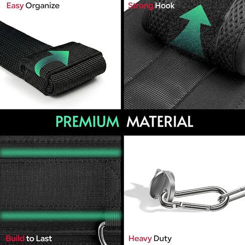 Squat Belt Attachment Compatible with Tonal Machine, Dual-Layer Hip Thrust Accessories for Smart Home Gym, Easy-Access Activator Pocket, Adjustable Dip Belt for Versatile Hip Training in Kuwait