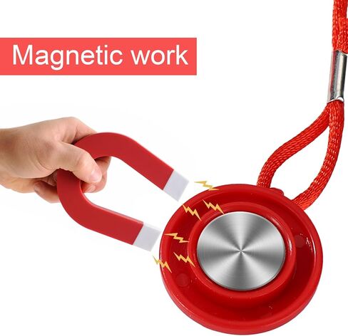 2pcs Universal Treadmill Magnet Safety Key, 2 Styles Treadmill Key Replacement Part Replacement Magnetic Safety Emergency Machine Stop Accessories (Red) in Saudi Arabia