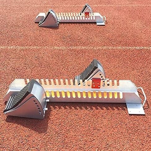 كتل المسار الميدانية، دواسات العداء للرياضيين الميدانيين، كتلة البداية المدرسية لألعاب القوى مع 6 زوايا قابلة للتعديل، جهاز مسار من سبائك الألومنيوم لأرضيات الجري والمدارس in Kuwait