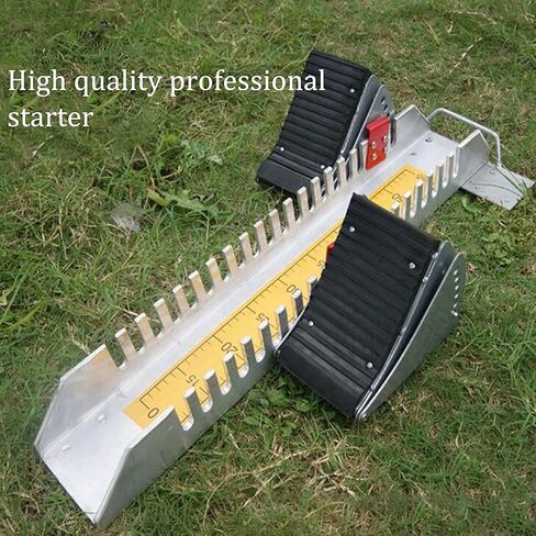 Pro Style Starting Block, Competition Starting Block, Sprint Blocks, Athletics Blocks for Plastic Track Cinder Track, Strong Grip, Suitable for Schools, Training Grounds, Plastic Tracks in Kuwait