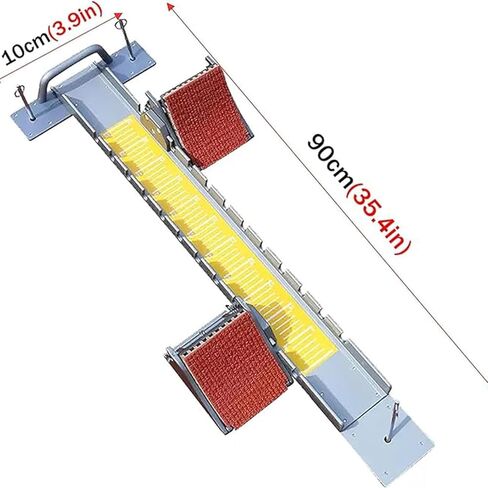 Athletics Starting Block Portable Handles, Adjustable Angle, Strong & Durables, Easy to Carry for Plastic Cinder Track. in Kuwait
