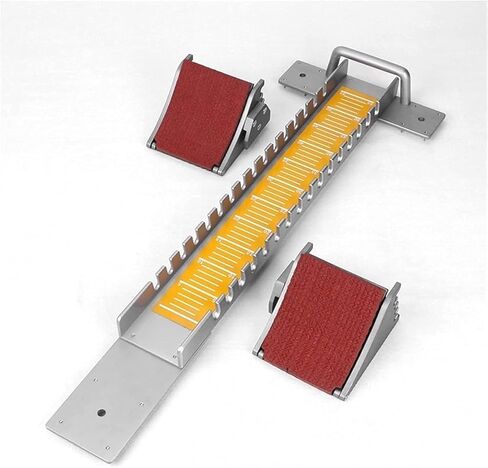 Athletics Starting Block Portable Handles, Adjustable Angle, Strong & Durables, Easy to Carry for Plastic Cinder Track. in Kuwait