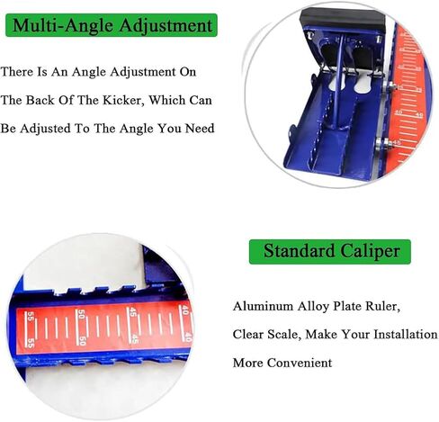 Multi Function Starting Block, Adjustable Track and Field Block for Sprinter Athlete, Lightweight Aluminum Alloy Starting Block, Adjustable 8 Angle, for Plastic Runway Cinder Track in Kuwait