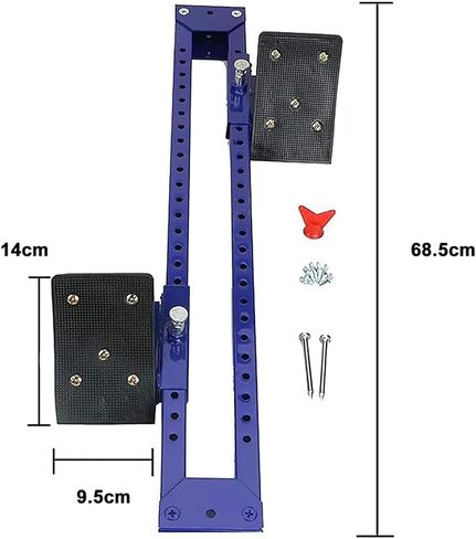 Multi Function Starting Block, Adjustable Track and Field Block for Sprinter Athlete, Lightweight Aluminum Alloy Starting Block, Adjustable 8 Angle, for Plastic Runway Cinder Track in Kuwait