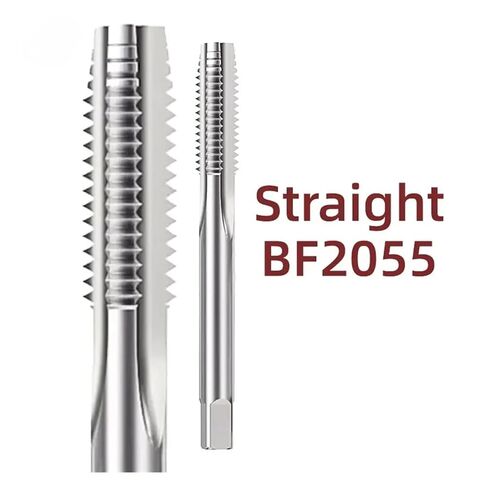 آلة الحنفية التبريد الداخلي CNC كربيد أداة الخيط الألومنيوم الصلب المطلي بالمعدن (مستقيم-bf2055، M3x0.5x80) in Kuwait