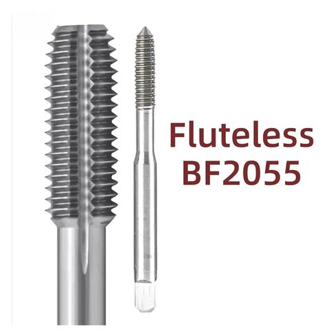 آلة الحنفية التبريد الداخلي CNC كربيد أداة الخيط الألومنيوم الصلب المطلي بالمعدن (Fluteless-bf2055، M16x2x110) in Kuwait