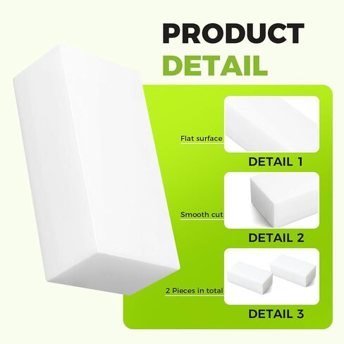 2 Pcs HDPE Plastic Blocks, Black 2" x 3" x 6" High Density Polyethylene Cutting Board Material, Industrial DIY Plastic Sheet Block for Milling, Engineering, Crafting in Saudi Arabia