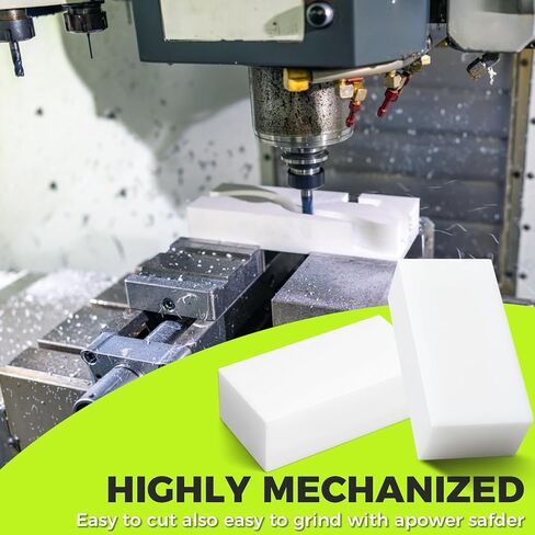 2 Pcs HDPE Plastic Blocks, Black 2" x 3" x 6" High Density Polyethylene Cutting Board Material, Industrial DIY Plastic Sheet Block for Milling, Engineering, Crafting in Saudi Arabia