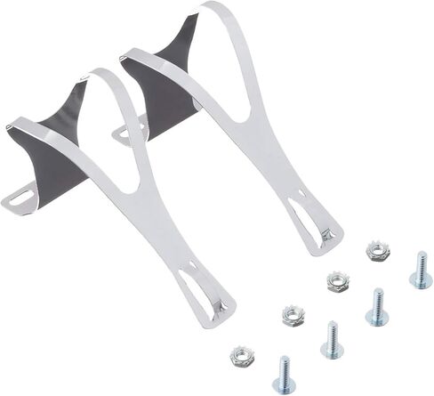 BPRCCH Bicycle Toe Clips (Chrome) in Kuwait