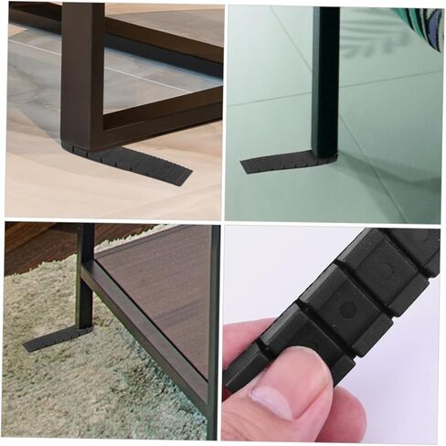 30Pcs Plastic Leveling Shims for Furniture Multipurpose Table Levelers Wedge Design for Cabinets Desks and More Lightweight and Easy to Install in Saudi Arabia