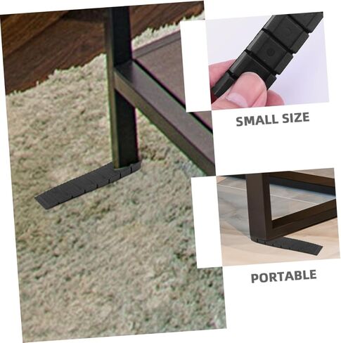 POPETPOP 30Pcs Furniture Leveling Shims Durable Plastic Wedges for Table Stabilization Multi Color for DIY Furniture Leveling and Home Use in Saudi Arabia