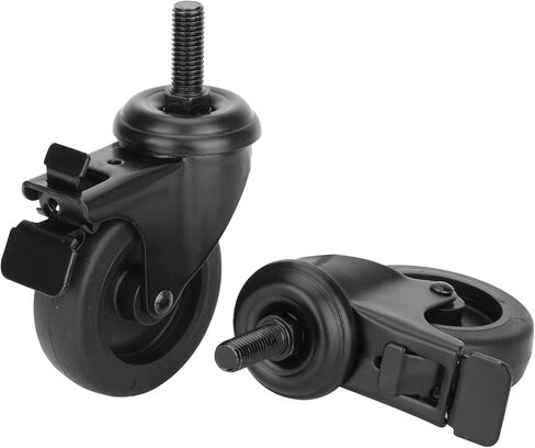 عجلات 74064 لشواية Pit Boss، استبدال عجلات القفل 3 بوصات لسلسلة Pit Boss Pro 1100-PS1، أوستن XL، لويزيانا وغيرها من شوايات الحبيبات، عبوتان in Kuwait