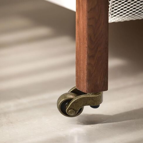 Universal Caster Wheels,Heavy Duty 1 Inch Caster Wheels with M6 Threaded Stem,Mini Stem Casters Swivel Wheels 360 Degree Rotation Furniture Casters Replacements in Kuwait