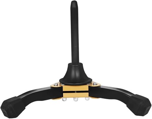 حامل أدوات الرياح المحمول من SUPVOX لفلوت كلارينيت بيكولو، حامل ثلاثي القوائم سميك أصفر قابل للطي مع قاعدة قابلة للفصل، ملحق موسيقي لتخزين الأدوات وعرضها in Kuwait