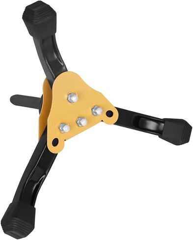 حامل أدوات الرياح المحمول من SUPVOX لفلوت كلارينيت بيكولو، حامل ثلاثي القوائم سميك أصفر قابل للطي مع قاعدة قابلة للفصل، ملحق موسيقي لتخزين الأدوات وعرضها in Kuwait