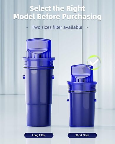 استبدال فلتر المياه متوافق مع جميع إبريق وموزع المياه PUR، PUR Plus PPF951K، CRF950Z، PPF900Z، PPT700W، CR-1100C، تقليل الرصاص بشكل فعال، الكروم، 4 عبوات، من DESENRUIS in Kuwait