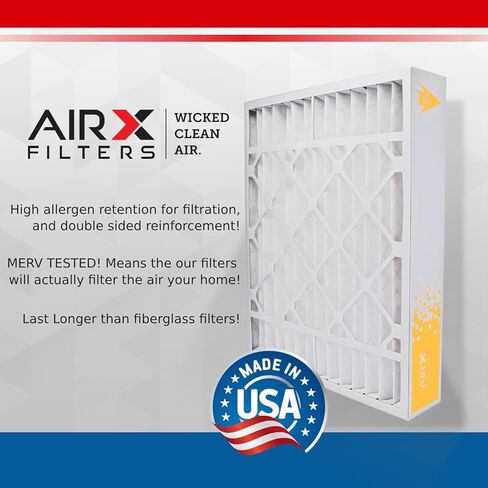 مرشحات AIRX الهواء النظيف الشرير. فلتر هواء 19x20x4 MERV 11 متوافق مع Bryant Carrier FNCCAB0021 FILXXFNC-0021 فلتر فرن 2 حزمة in Saudi Arabia