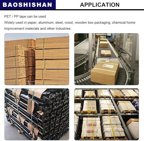Electric Strapping Machine for 1/2-5/8In Pp Pet Straps Battery Powered Automatic Strapping Tool Tensioner and Cutter 2 in 1 for Box Pallet Portable Electric Baler in Saudi Arabia