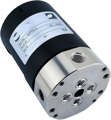 S1 Side Vent Q4P01-1 Through Hole 8mm Outer Diameter 54mm Four-Channel Cyclone Adapter 360 Degree Rotation Gas Slip Ring Gas-Liquid Rotation in Saudi Arabia