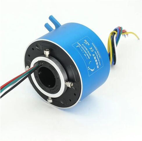 Rotary 6 Circuit 20A Conductive Slip Ring 25.4mm Hole Diameter for Through Hole Slip Ring in Saudi Arabia