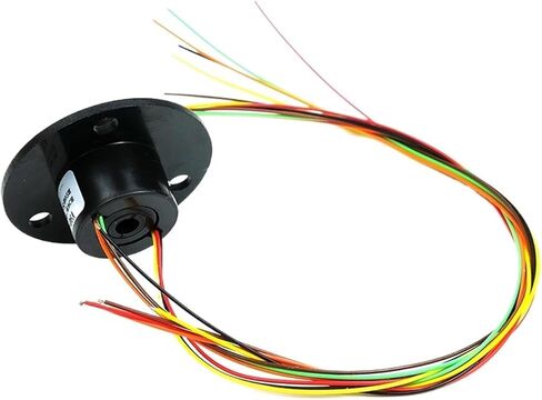 2/4/6/12 Channel 2A Hollow Shaft Slip Ring Rotary Connector with Through Hole 5mm(4 Channels) in Saudi Arabia