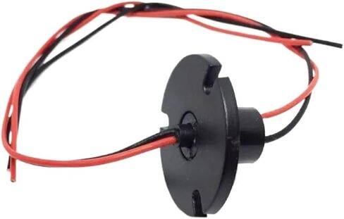 Wind Power Generation Slip Ring 2 Circuit 10A Conductive Slip Ring 360 Degree Rotation Diameter 12.6 mm in Saudi Arabia