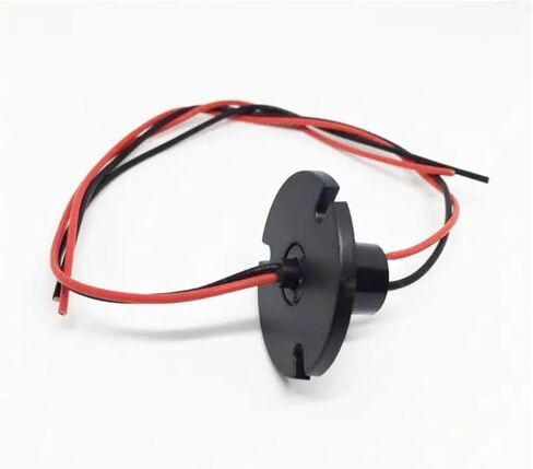 Wind Power Generation Slip Ring 2 Circuit 10A Conductive Slip Ring 360 Degree Rotation Diameter 12.6 mm in Saudi Arabia