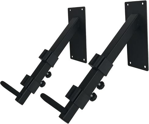 2 × حامل خطاف للوحة المفاتيح الإلكترونية، رف عرض، منظم تخزين عالمي، حامل جيتار للتعليق على الحائط للآلات الموسيقية in Kuwait