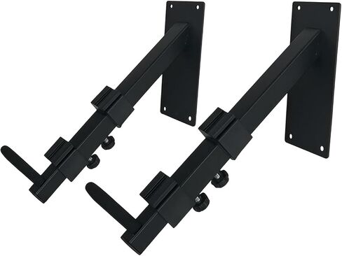 2 × حامل خطاف للوحة المفاتيح الإلكترونية، رف عرض، منظم تخزين عالمي، حامل جيتار للتعليق على الحائط للآلات الموسيقية in Kuwait